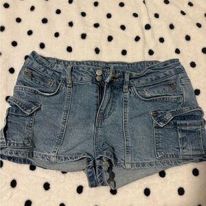 Wild Fable Light Blue cargo shorts